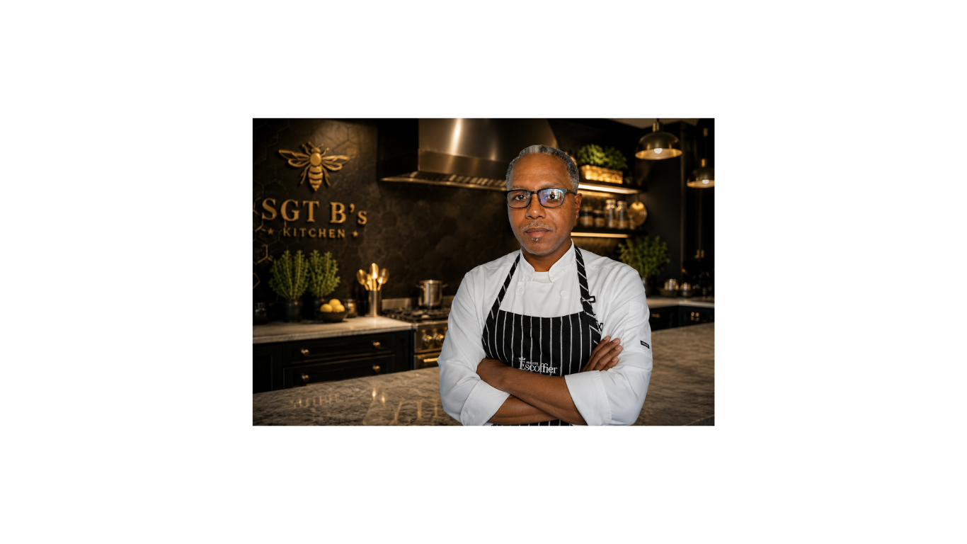 Professional portrait of SGT B